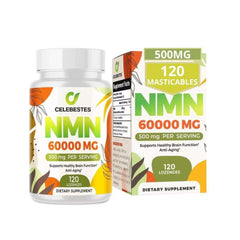 NMN MONONUCLEÓTIDO DE NICOTINAMIDA  500 MG 120 MASTICABLES CELEBESTES