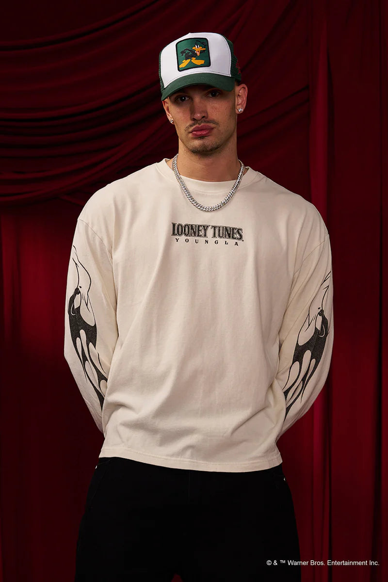 8114 - Camisetas Looney Tunes Manga Larga