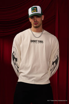 8114 - Camisetas Looney Tunes Manga Larga