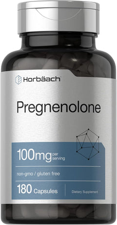 PREGNENOLONA HORBAACH  100 MG 180 CÁPSULASNO GMO