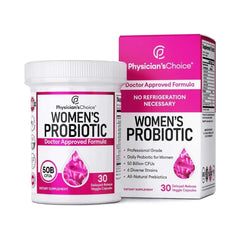 PROBIOTICOS PARA MUJERES 50 BILLONES CFU 30 CAPSULAS CON LIBERACION RETARDADA PHYSCIAN'S CHOISE