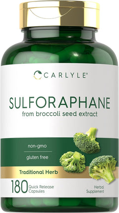 SULFORAFANO CARLYLE 400 MCG 180 CAPSULAS NO GMO