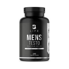 TESTOSTERONA PARA HOMBRES 1,510 MG ARGININA 100 MG 240 CAPSULAS VEGETALES B LIFE