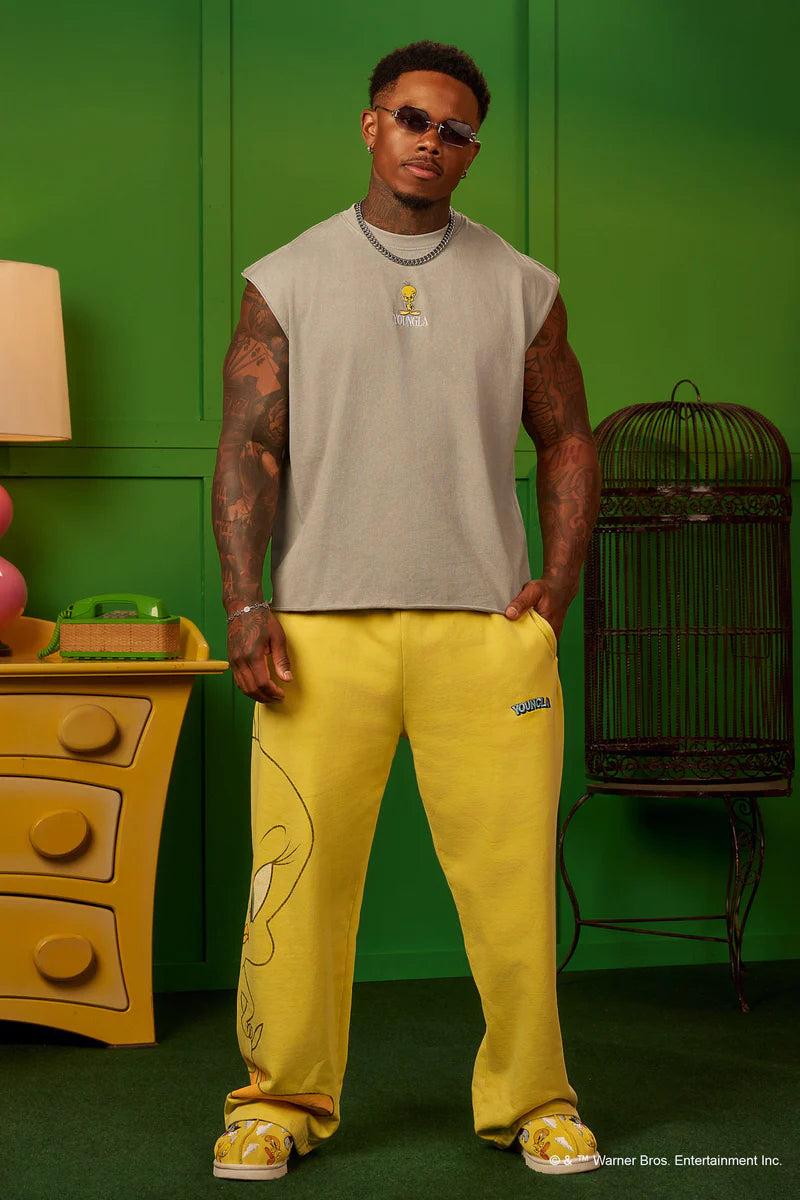 3107 - Pantalones cortos bordados de Looney Tunes