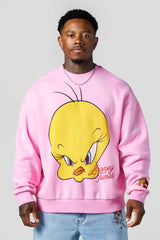 5255 - Looney Tunes Face Crewnecks