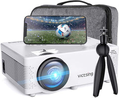 MINI PROYECTOR PORTATIL MULTIMEDIA VICTSING BH400B 4000 LUMENES 200 PULGADAS