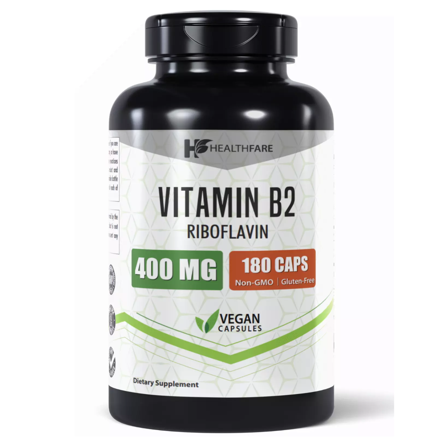 VITAMINA B12 400 MG HEALTHFARE 180 CAPSULAS VEGANO NO GMO