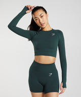 Vital Seamless 2.0 Long Sleeve Crop Top
