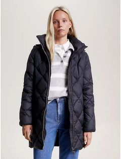 Belted Quilted Coat