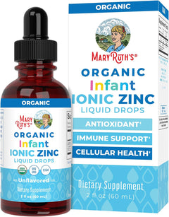 ZINC IÓNICO INFANTIL  60 ML SIN GMO VEGANO MARY RUTH´S