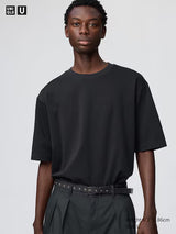 UNIQLO - AIRism Camiseta Oversized de algodón AIRism | Manga corta