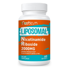 NICOTINAMIDA RIBOSIDO 2000 MG 60 CAPSULAS BLANDAS SIN GMO NESTICUM