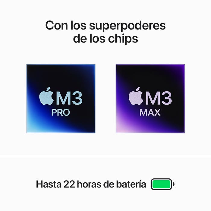 Macbook pro 14 pulgadas Chip M3 max
