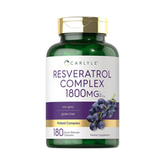 RESVERATROL COMPLEJO CARLYLE 1800 MG 180 CAPSULAS