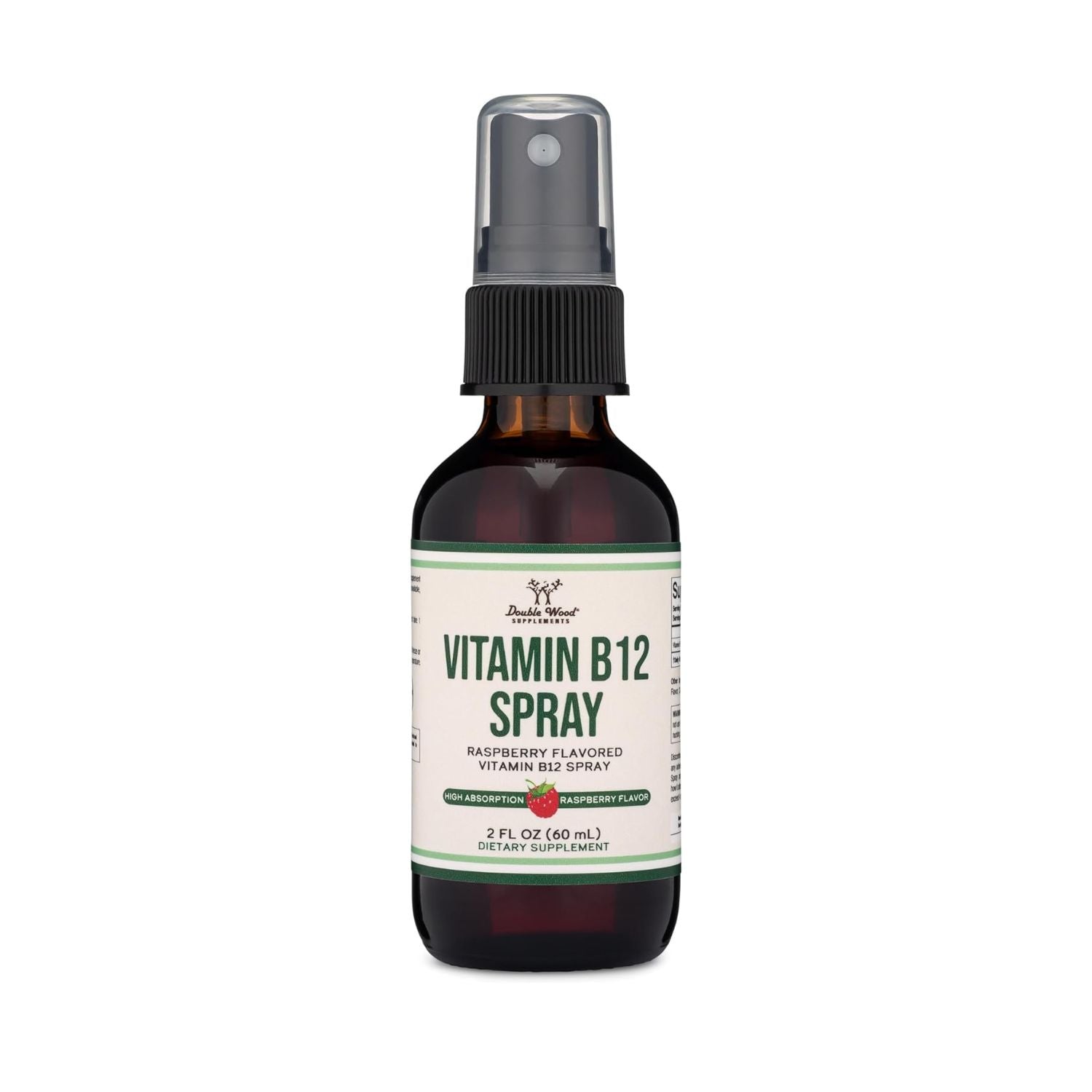 VITAMINA B12 LIQUIDA DOUBLE WOOD 1500 MCG EN SPRAY 60 ML