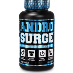 ANDROSURGE - BLOQUEADOR DE ESTRÓGENO PARA HOMBRES + DIM 150 MG + LONGJACK 100 MG  60 CAPSULAS JACKED FACTORY ESTROGEN BLOCKER FOR MEN