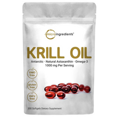 KRILL OIL ANTARCTIC OMEGA 3 MICROINGREDIENTS 1000 MG 300 CAPSULAS BLANDAS