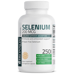 SELENIO  200 MCG 250 CAPSULAS SIN GMO BRONSON