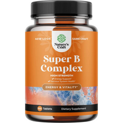 SUPER COMPLEJO B 740 MG 100 TABLETAS NATURE´S CRAFT