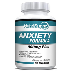 ANXIETY 900 MG + COMPLEJO B + ZINC 60 CASPULAS NUTRISUPPZ