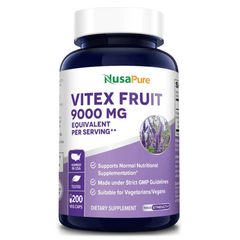 VITEX FRUIT NUSAPURE 9000 MG 200 CAPSULAS VEGETALES