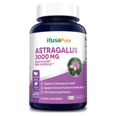 ASTRÁGALO NUSAPURE 3000 MG 200 CASPULAS VEGANO