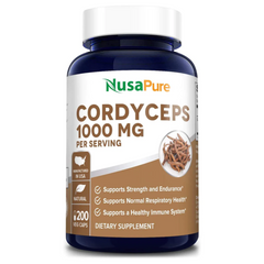 CORDYCEPS NUSAPURE 1000 MG 200 CAPSULAS