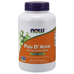 PALO DE ARCO NOW 500 MG 250 CAPSULAS PAU D ARCO