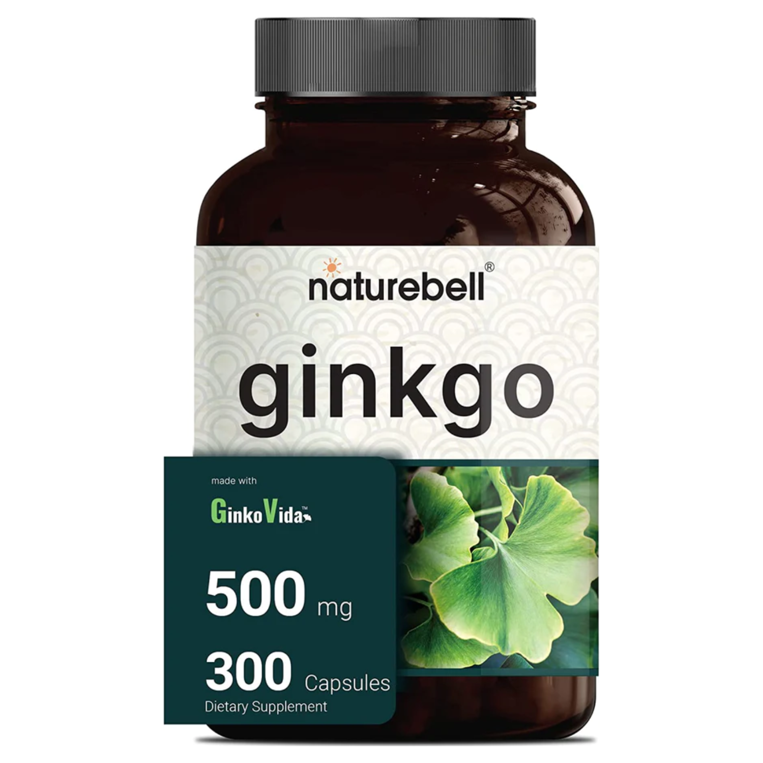 GINKGO BILOBA  500 MG 300 CAPSULAS NATUREBELL