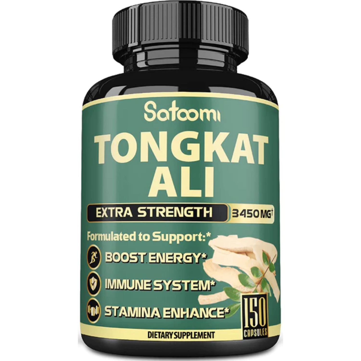 TONGKAT ALI 3450 MG 150 CAPSULAS SATOOMI