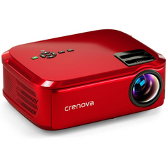 PROYECTOR PORTATIL MULTIMEDIA CRENOVA BL76 6000 LUMENES 1080P 4K PS4 CINE 200 PULGADAS