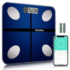 BALANZA DIGITAL SMART BLUETOOTH GUINA 14 MEDIDAS IMC GRASA FG263LB