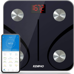 BALANZA DIGITAL SMART BLUETOOTH RENPHO 13 MEDIDAS IMC GRASA ES-24M