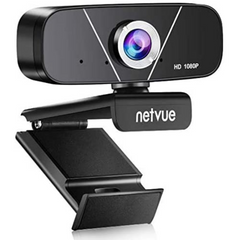 CAMARA WEB FULL HD 1080P NETVUE WEBCAM CON MICROFONO