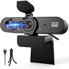 CAMARA WEB 2560P 2K AUXIFY WEBCAM CON MICROFONO