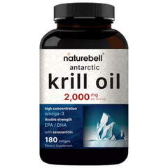 KRILL OIL ANTARCTIC 2000 MG 180 CAPSULAS BLANDAS NATUREBELL