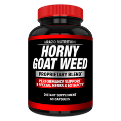 HORNY GOAT WEED 1580 MG 60 CAPSULAS ARAZO NUTRITION