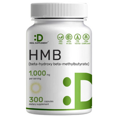 HMB DEAL SUPPLEMENTS 1,000 MG CON CALCIO 140 MG 300 CAPSULAS