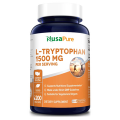 TRIPTOFANO NUSAPURE 1,500 MG 200 CAPSULAS VEGETALES