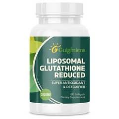 LIPOSOMAL GLUTATHIONE GLUTATIÓN LIPOSÓMICA A 2,000 MG 60 CAPSULAS BLANDAS SIN GMO GUIGMIENS