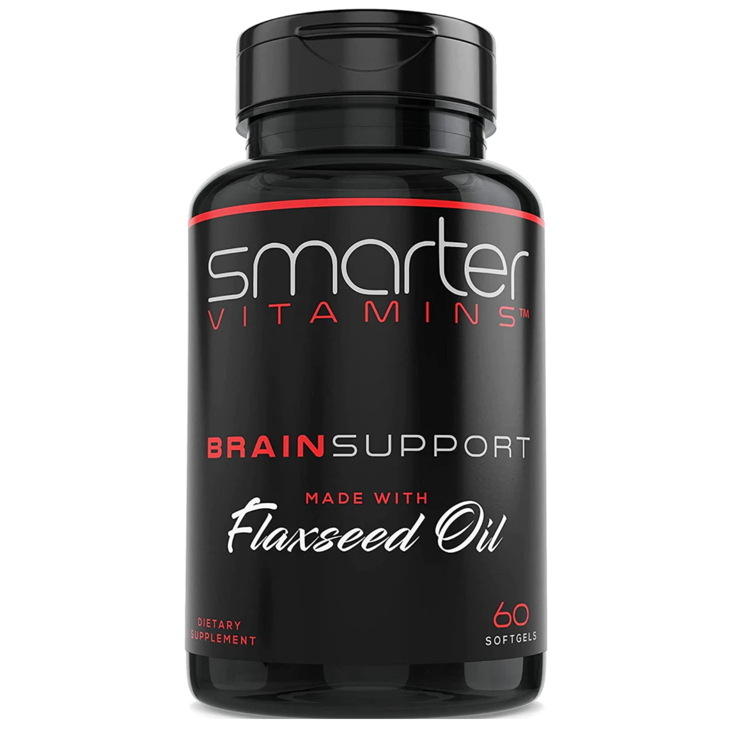 ESTIMULADOR DEL CEREBRO  1992 MG (ACEITE DE LINAZA 1550 MG) 60 CAPSULAS BLANDAS SMARTERVITAMINS BRAIN BOOSTER