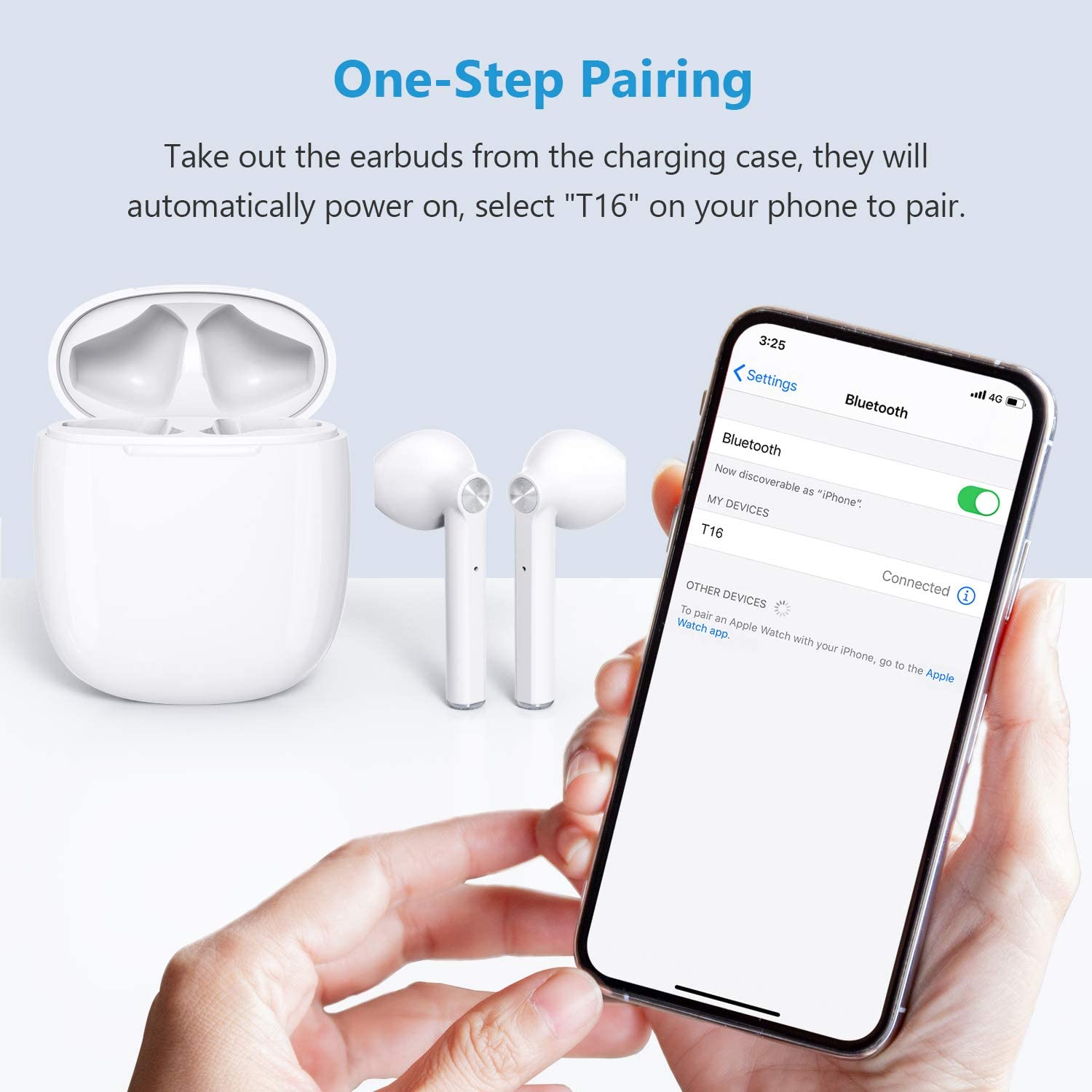 Wireless Stereo Hspro T16 Wireless Earbuds Manual