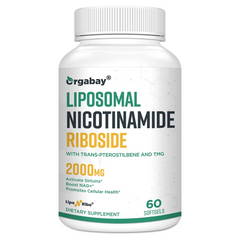 NICOTINAMIDA RIBOSIDE LIPOSOMAL  2,000 MG 60 CAPSULAS BLANDAS ORGABAY