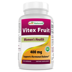 VITEX FRUIT 400 MG 250 CAPSULAS VEGETALES BEST NATURALS