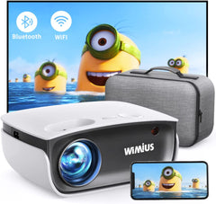 MINI PROYECTOR WiMiUS S25 5500 LUMENES 300  PULGADAS