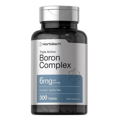 BORO COMPLEJO HORBAACH 6 MG 300 TABLETAS SIN GMO