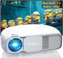 PROYECTOR PORTATIL MULTIMEDIA WIMIUS S4 7500 LUMENS  300 PULGADAS