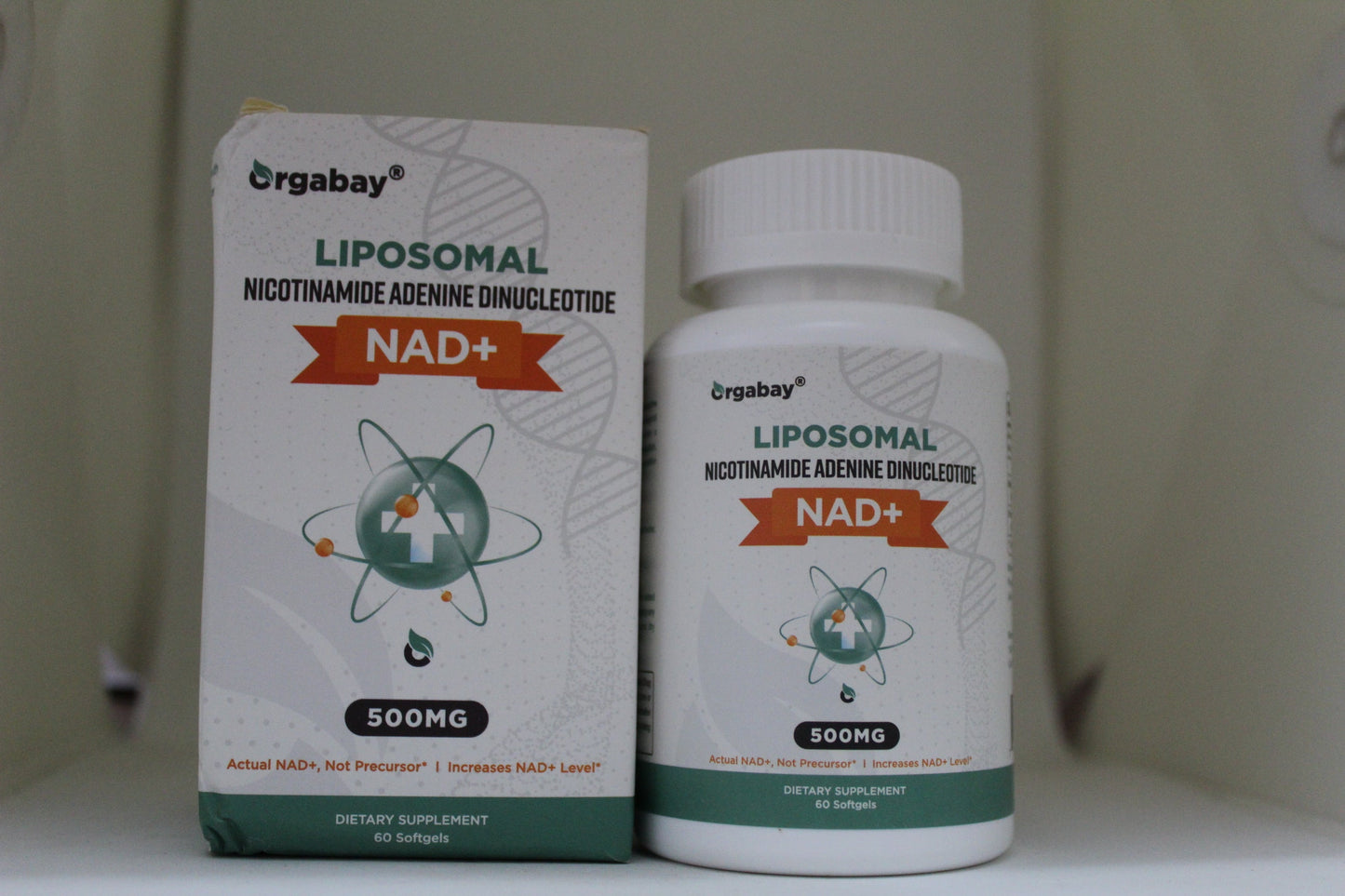 NAD+NICOTINAMIDE RIBOSIDE LIPOSOMAL  500 MG 60 CAPSULAS BLANDAS ORGABAY