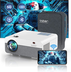 PROYECTOR PORTATIL MULTIMEDIA YABER PRO Y9 9800 LUMENS LED 300 PULGADAS