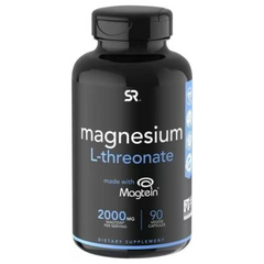 TREONATO DE MAGNESIO  2000 MG 90 CAPSULAS SIN GMO SPORTS RESEARCH